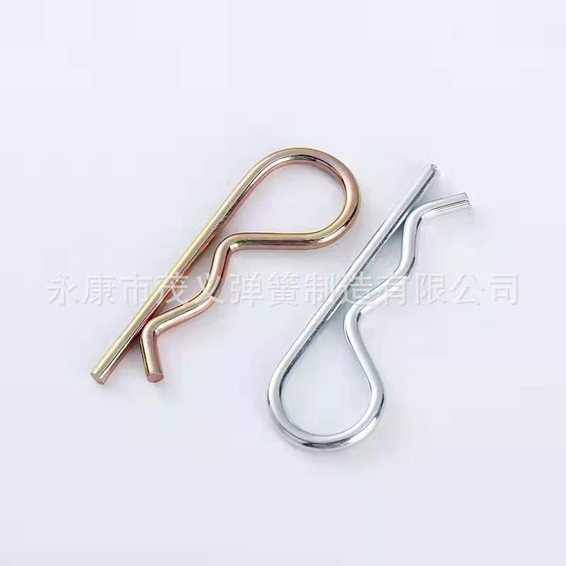 Factory direct supply R-type cotter pins, 304 stainless steel, power, machinery, chemical B-type spring pins, wavy pins Specification drawing