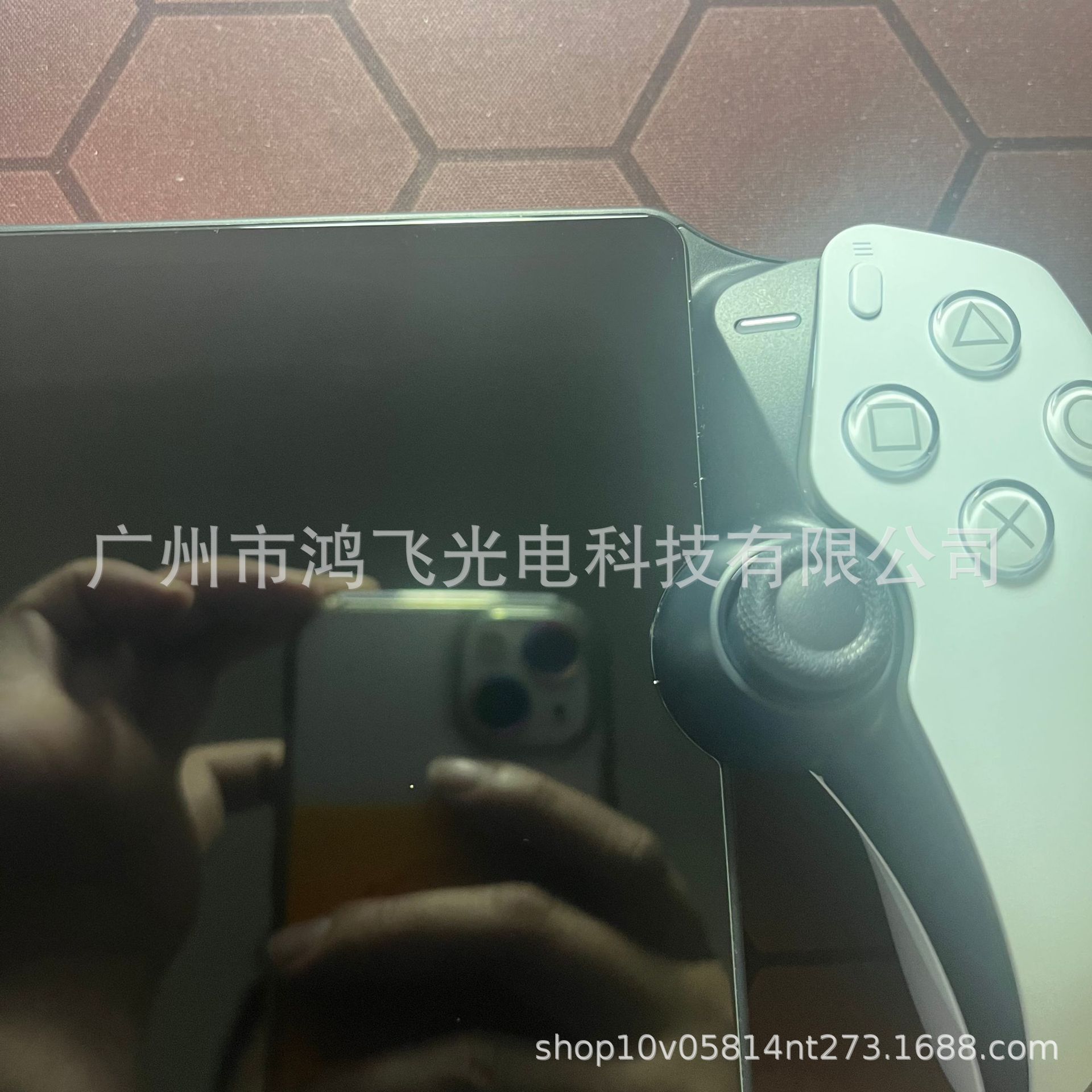 Suitable for SONY PS5 game console tempered film PlayStation Portal handheld glass protective film 8-inch Specification drawing