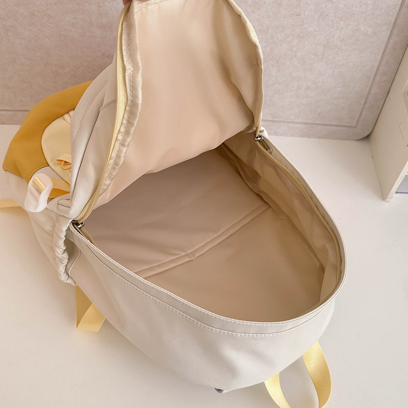 Japanese-style cute school style drawstring design student schoolbag with high appearance level, ins style versatile backpack for junior and senior high school Application Scenario