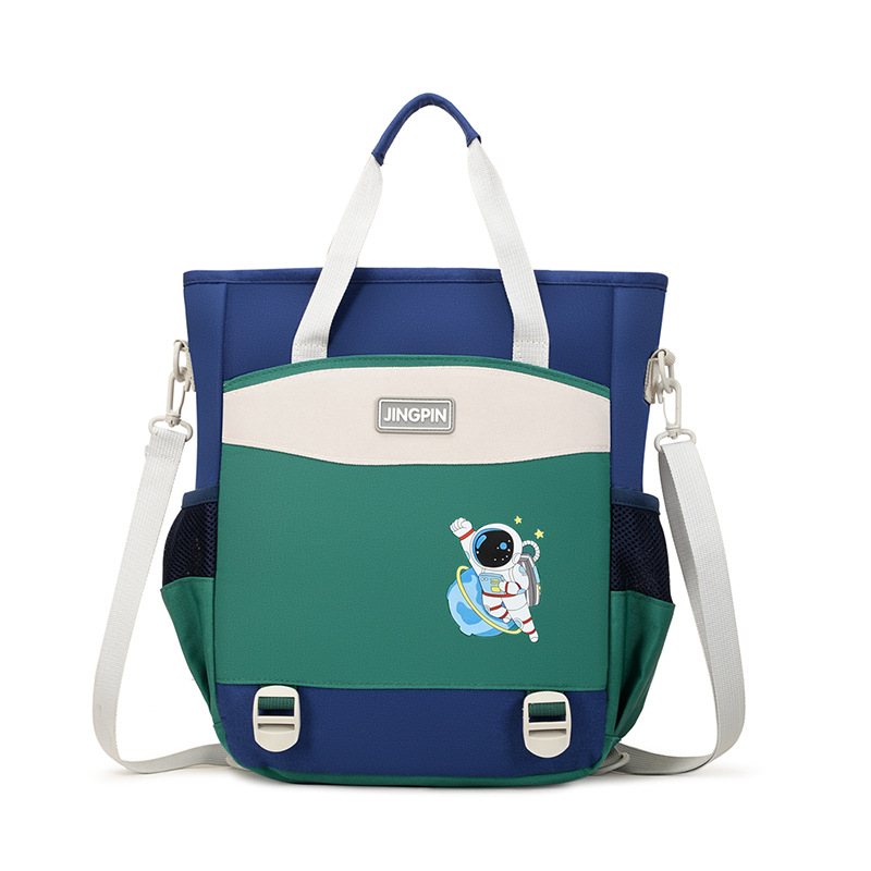 Cute girls' backpacks for going out, small hand-held tutorial bags for men, new summer 2024 children's tutorial class schoolbags Item Picture