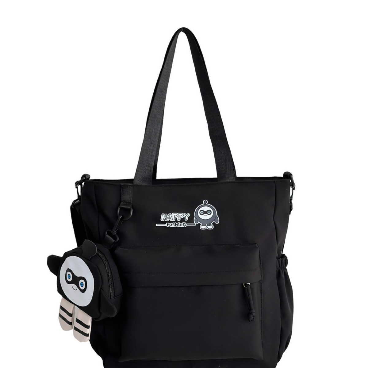 Large-capacity crossbody bag, Japanese Instagram-style versatile cartoon single-shoulder bag, tutorial bag, student commuting and class bag Item Picture