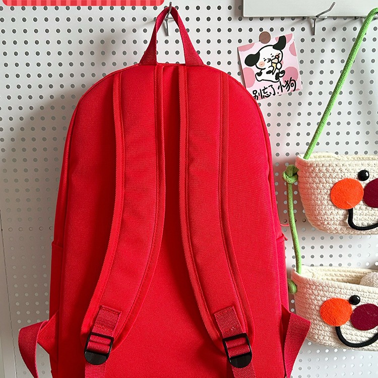 A fresh and cute mini backpack for women, a large-capacity Instagram Japanese-style cute and soft girl backpack, a versatile shopping bag Specification drawing
