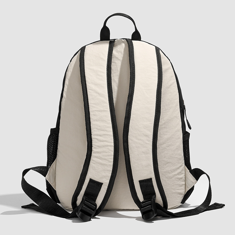 2025 New high-end large-capacity backpack, fashionable and lightweight backpack, casual, simple and versatile outdoor travel bag Specification drawing