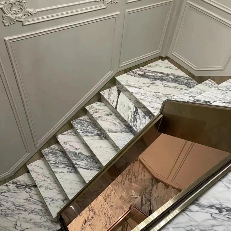 Large white natural marble slab processing factory, living room decoration, interior floor tiles, walls, tabletop, washbasin Specification drawing