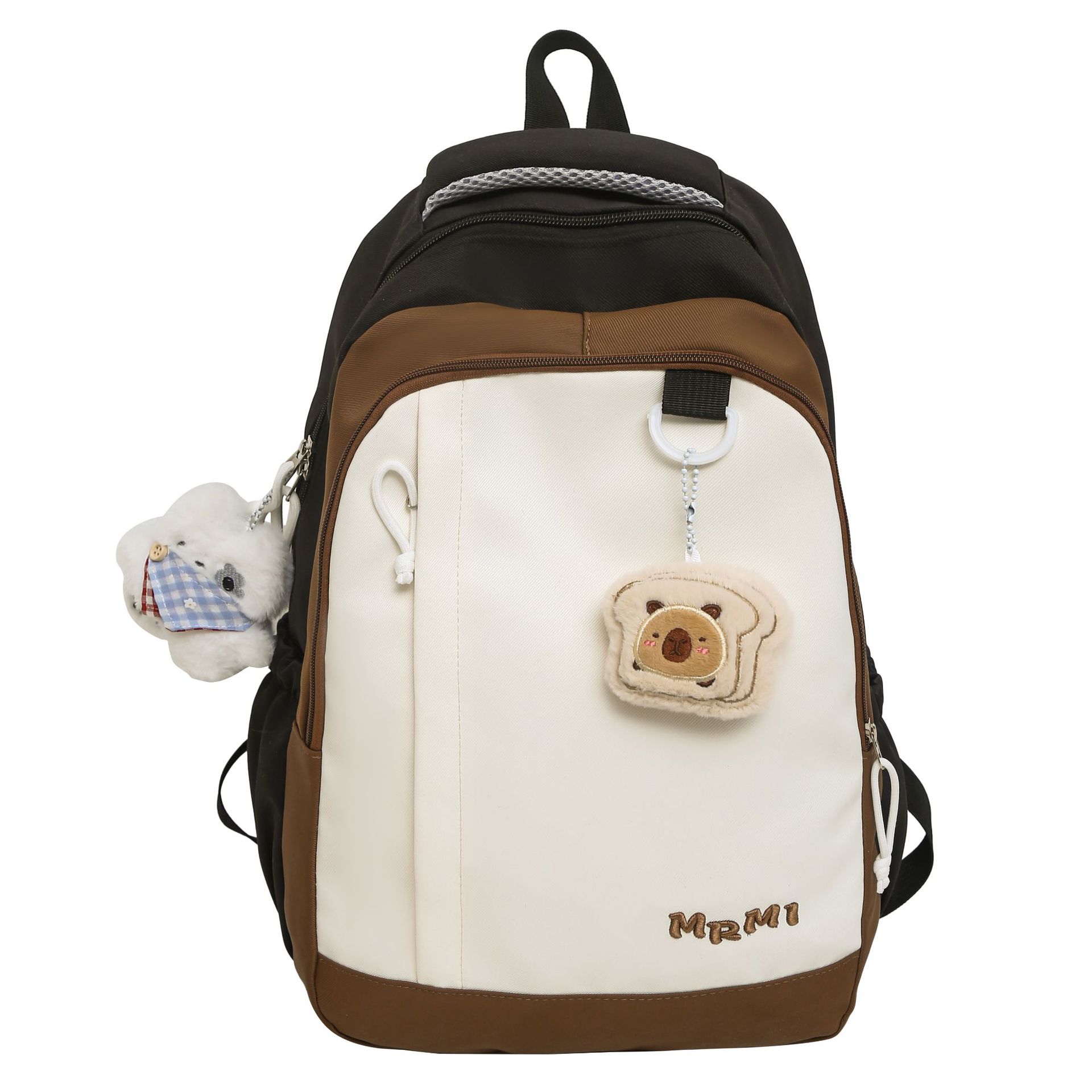 The 2025 new model of high school and junior high school students' high appearance level schoolbag is cute and unique, versatile for girls, and has a large capacity for travel backpacks Item Picture