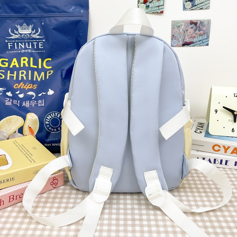 New spring cute and soft children's spring outing and study small backpack, high appearance level, personalized and painful layer girls' backpack Specification drawing