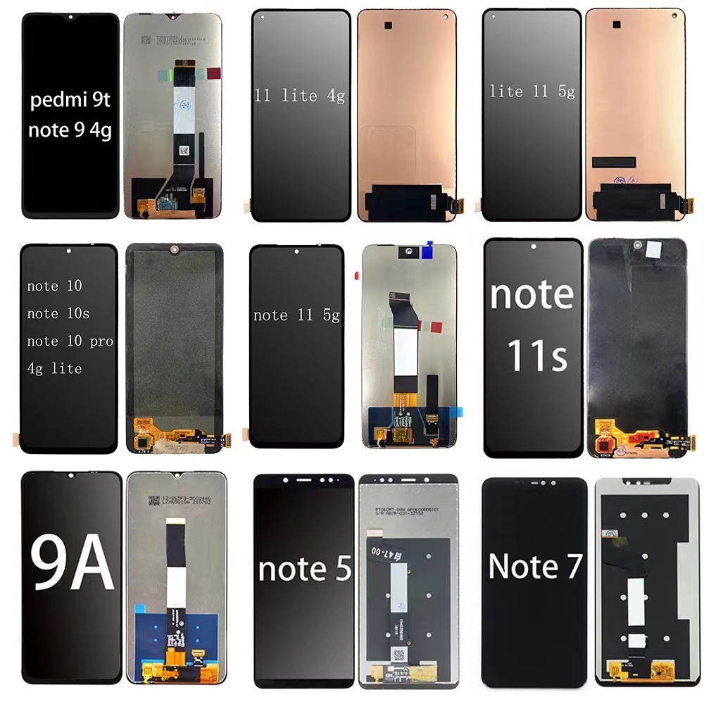 Applicable to redmi Note 10/11/12/13 pro plus screen assembly redmi 7/8/9 mobile phone screen LCD
