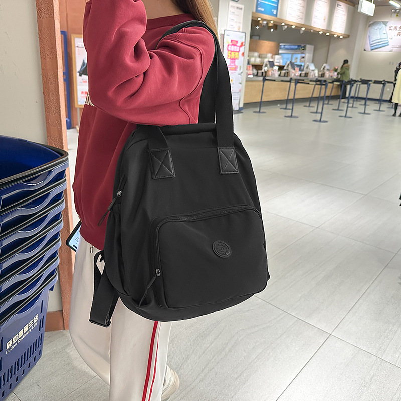 Large-capacity lightweight backpack 2025 new trendy handbag, ins trendy women's bag, versatile single-shoulder large bag details Picture