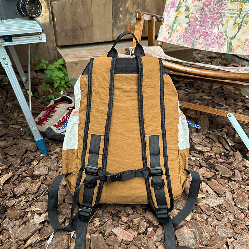 A new high-appeal, fresh and sweet, drawstring badminton bag from Forest-themed ins, a lightweight and large-capacity backpack for women Specification drawing