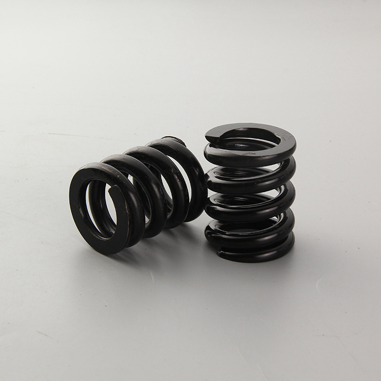 Yueqing large wire diameter vibrating screen compression spring cylindrical helical reset spring load-bearing shock absorption mold compression spring details Picture