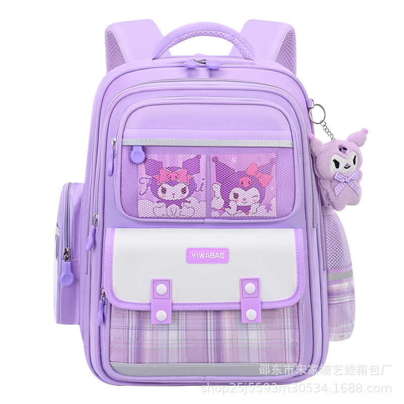 New primary school schoolbag for girls schoolbag 1-3-6 large capacity for girls backpack cartoon schoolbag for grade Item Picture