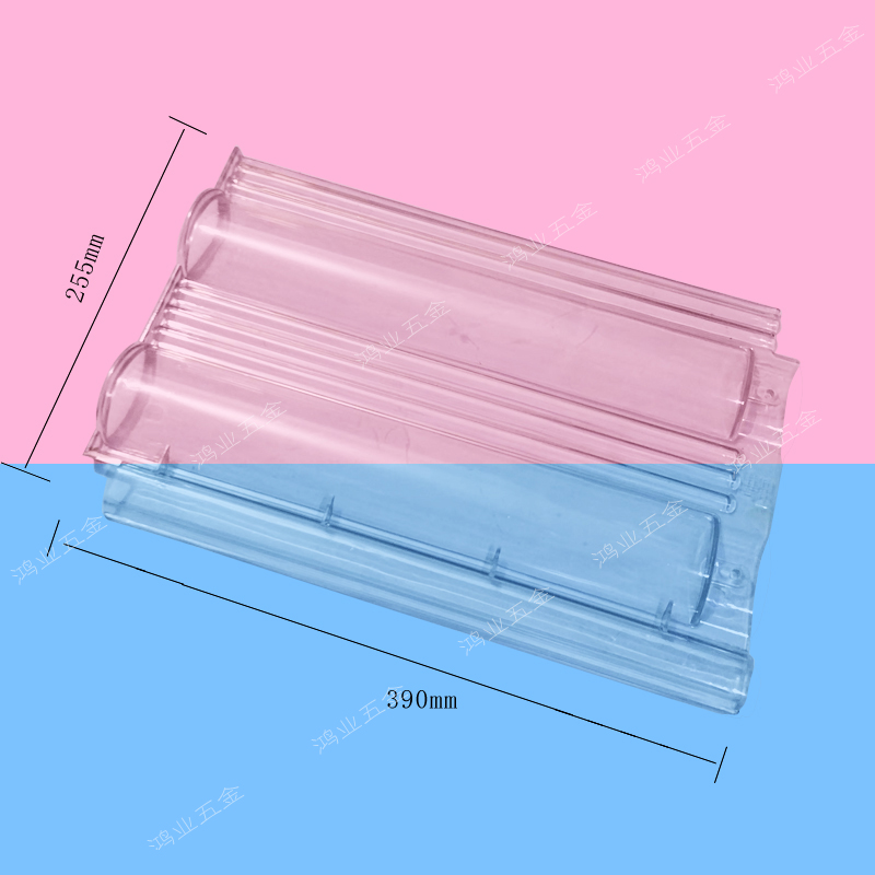 ✅ Transparent roof, high molecular organic resin, transparent glazed tile roof, plastic skylight roof, greenhouse, ceramic tile Application Scenario