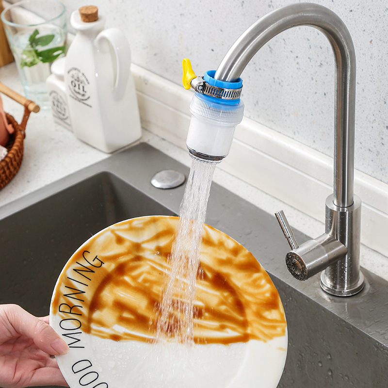 Kitchen sink faucet filter, anti-splash showerhead wonder, magnetic adsorption filter, household water purifier details Picture