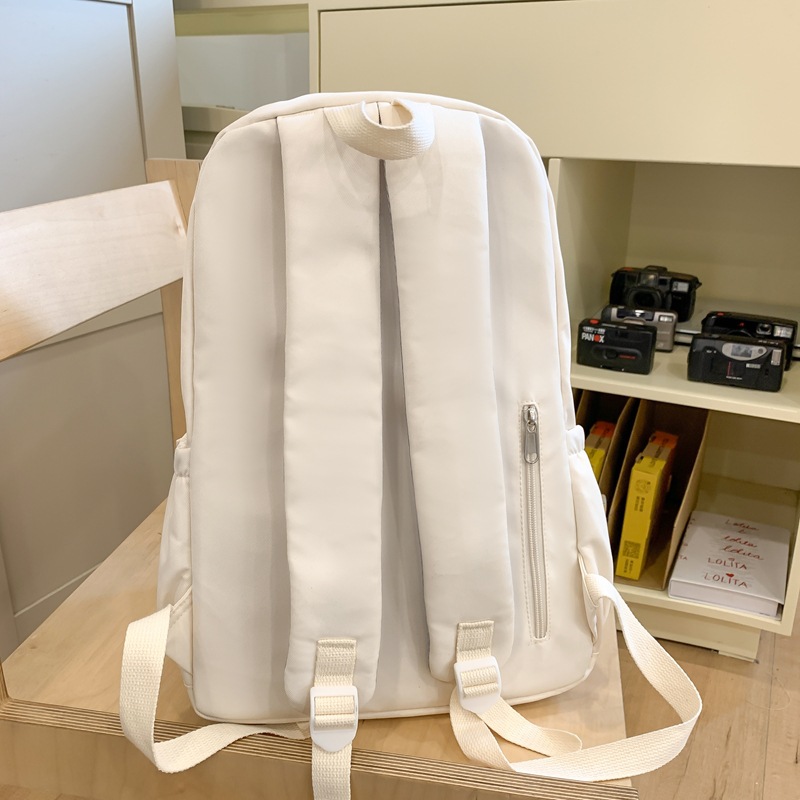 Korean InS-style forest-themed, fresh and cute backpack, college-style girl's schoolbag, college student travel backpack for girls Specification drawing