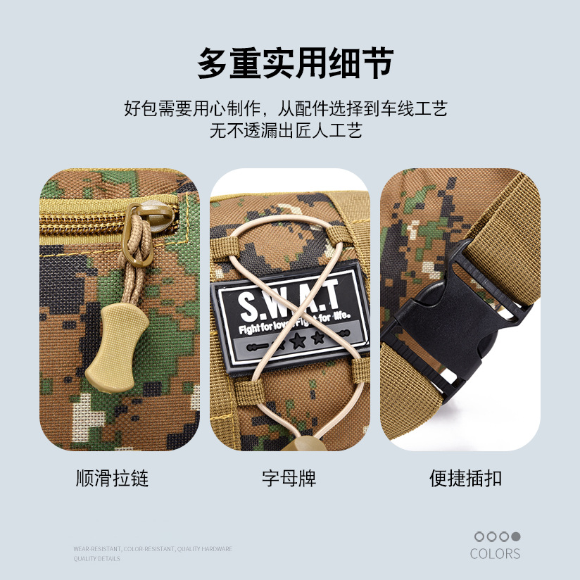 New waist bags for men and women, multi-functional waist bags for outdoor sports, crossbody bags, cash register business, mobile phones, coin purses, wholesale details Picture
