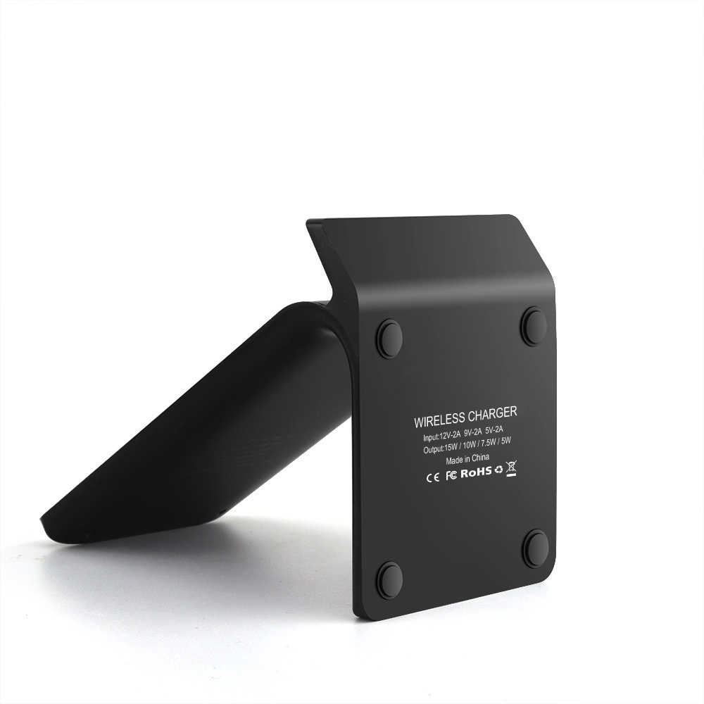 Factory direct sales of 15W vertical multi-functional wireless fast charging mobile phone stand wireless charger, suitable for Apple Application Scenario