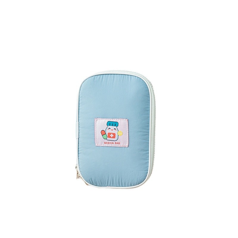 New waterproof medicine bag with a cloud-like feel, nylon medical bag, portable first aid kit, and emergency storage bag for pills and medicines Item Picture