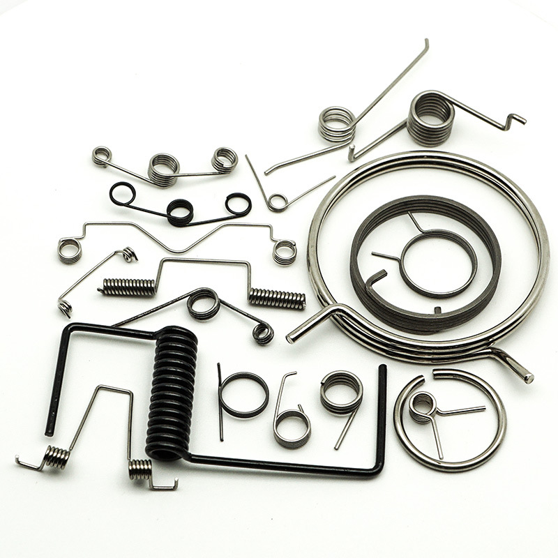 Factory direct supply of torsion spring lock lamps, stainless steel special-shaped hardware back clip, V-shaped double torsion spring undefined