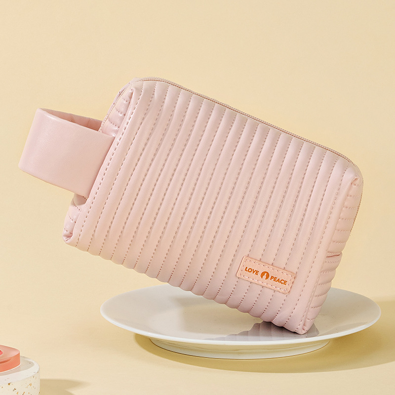 Runhui Star anise Cake Makeup Bag, candy-colored makeup Bag, travel Storage Bag, large capacity, high-end feel Specification drawing