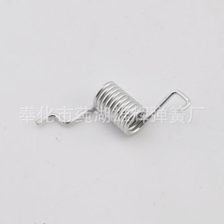 The manufacturer has a wide range of torsion springs in stock, including various styles and models, with surface galvanized mechanical torsion springs details Picture