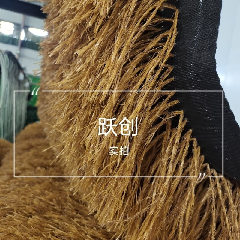 Wholesale of simulated thatched and rice pavilions, outdoor plastic decorative walls, homestay courtyards, false roofs, and insulated thatched roofs Application Scenario