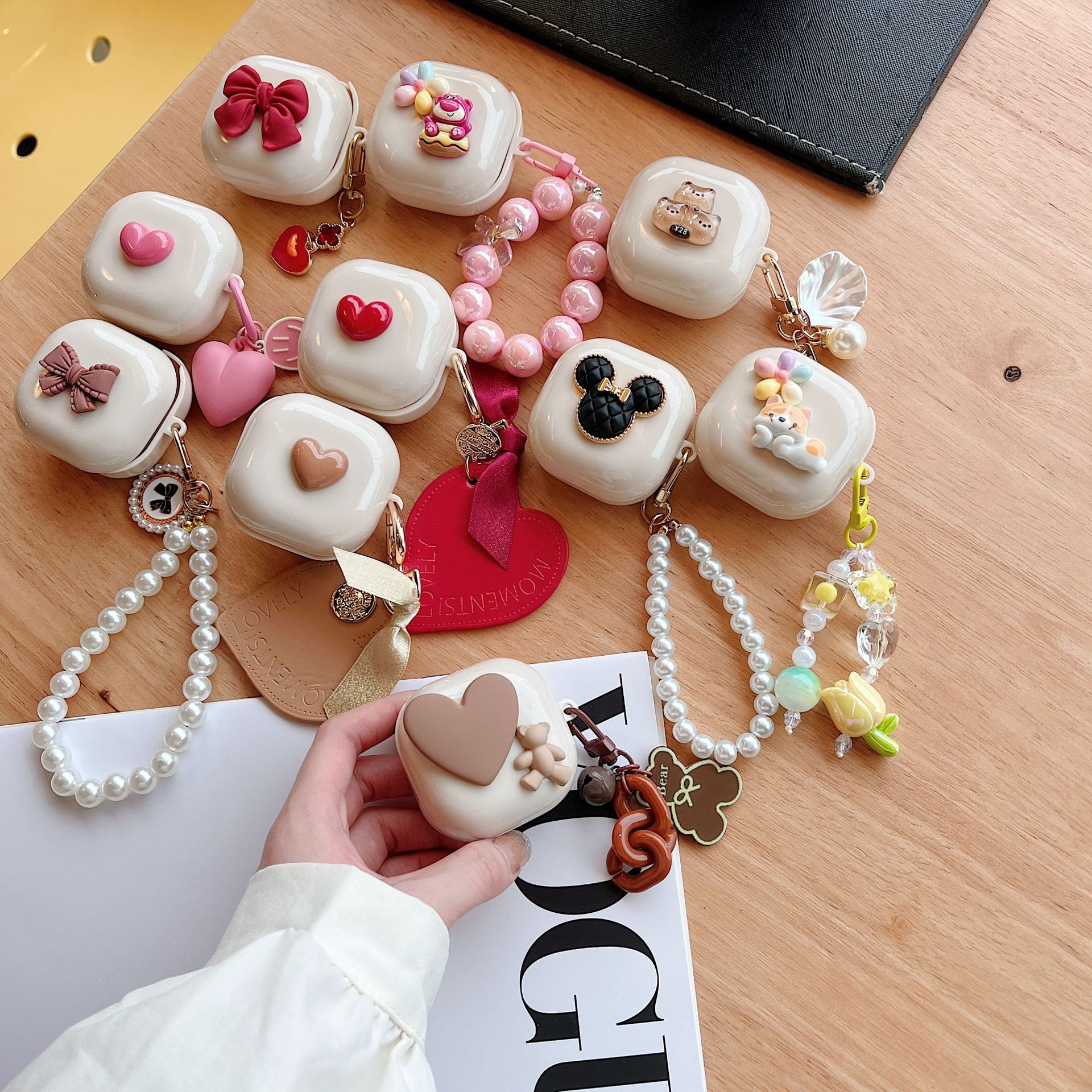 diy transparent soft shell Galaxy Buds FE Bluetooth bracelet for Samsung Buds2Pro earphone case full figure