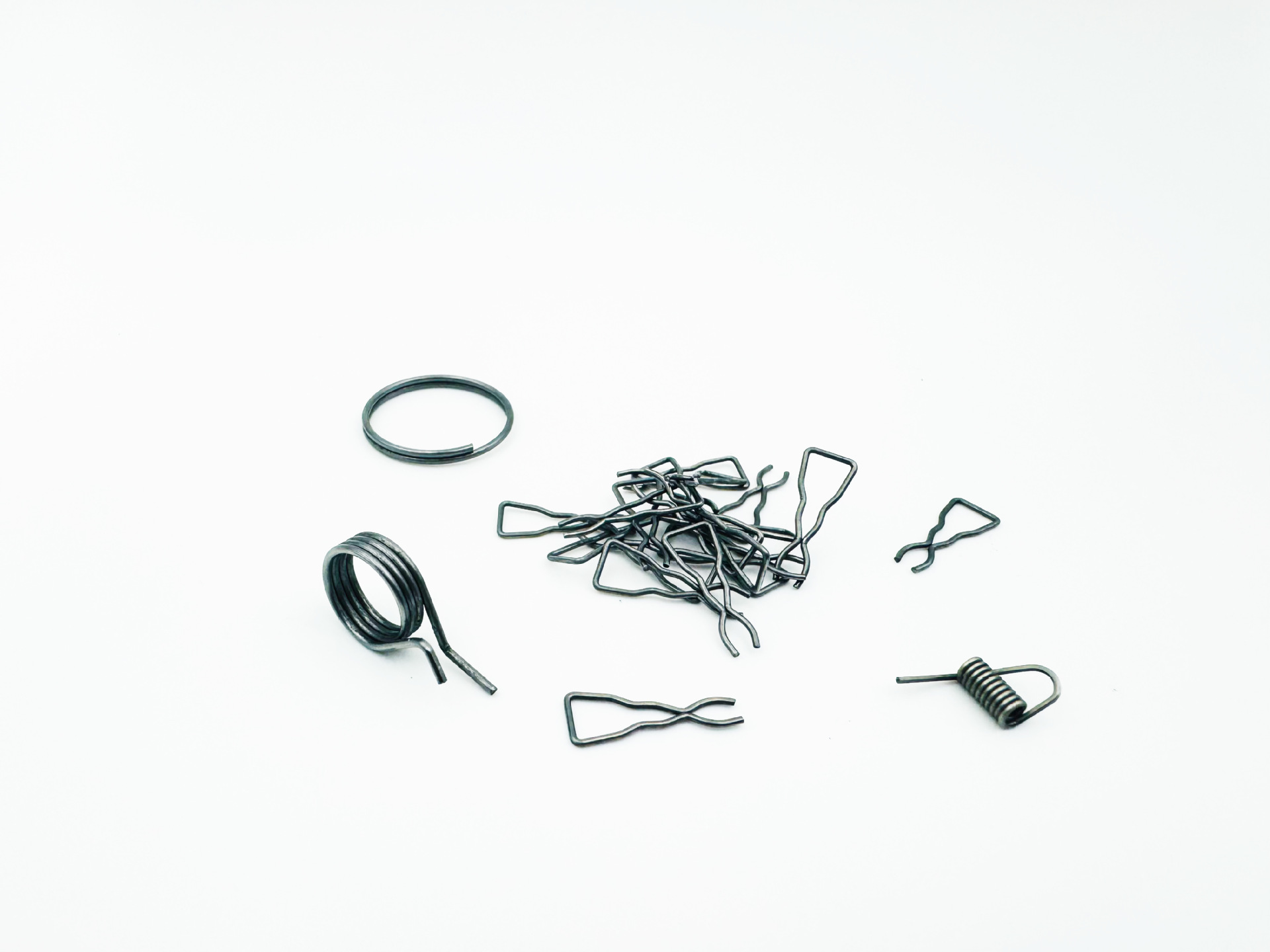 Factory direct supply of special-shaped spring switch card spring pressure solenoid valve card spring plate snap spring hook single torsion spring processing undefined