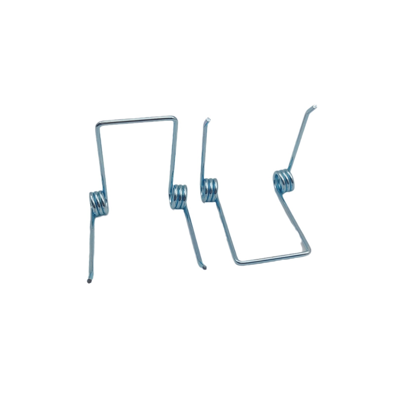Customized stainless steel single torsion spring microphone clip, double torsion spring 0.7 reset torsion spring processing Item Picture