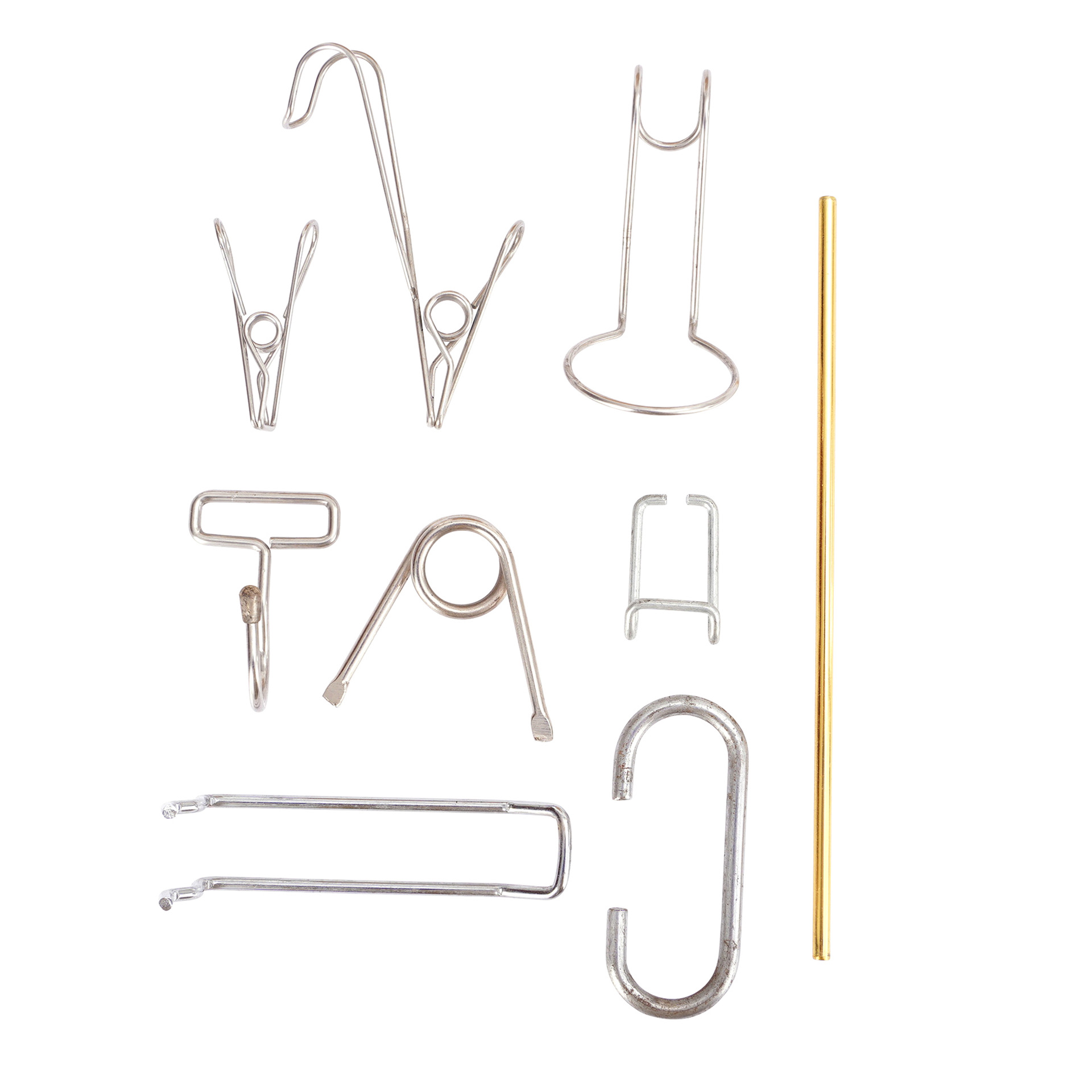 Factory direct supply of various specifications of hardware springs, stainless steel springs, hula hoop springs, bending parts and stamping parts wholesale Item Picture