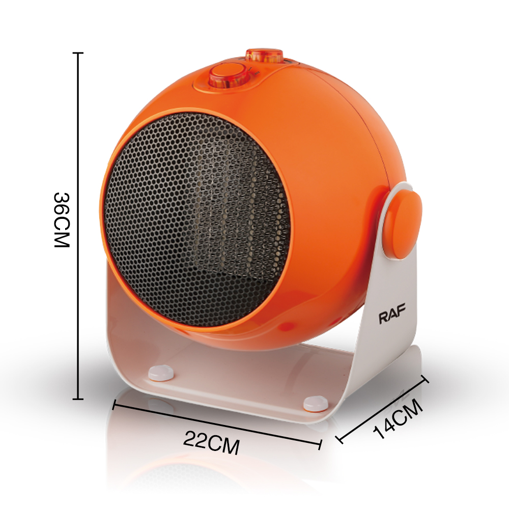 RAF Dual-purpose heater, household heating and cooling fan, electric heater, fixed office desktop electric heater Application Scenario