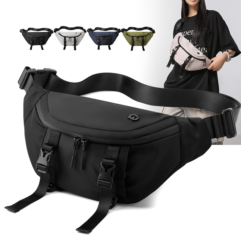 WEPOWER's new unisex chest bag, a casual and high-end waist bag, is fashionable, trendy and versatile. It's a single-shoulder crossbody bag full figure