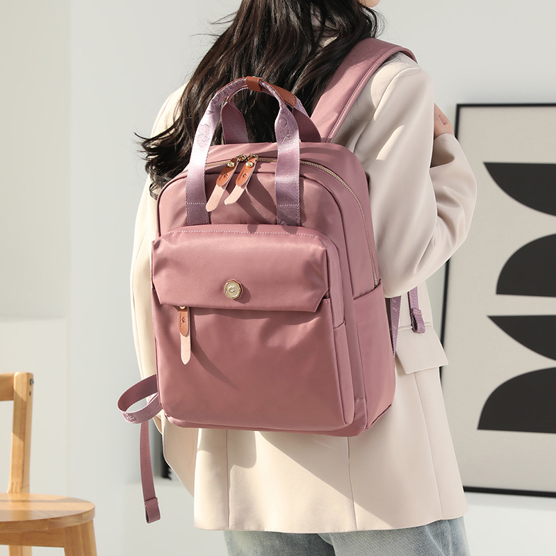 Colorful Fox's new backpack is a fashionable and trendy Korean-style backpack for women and an outdoor casual portable travel bag Specification drawing