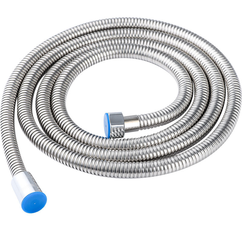 1.5/2-meter shower hose, stainless steel shower pipe, nozzle set, bathroom rain water heater, household water pipe Item Picture