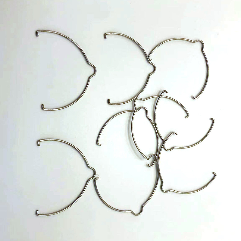 Supermarket shelf hook spring, spring steel special-shaped spring, small mosquito-killing lamp hook line formed spring details Picture