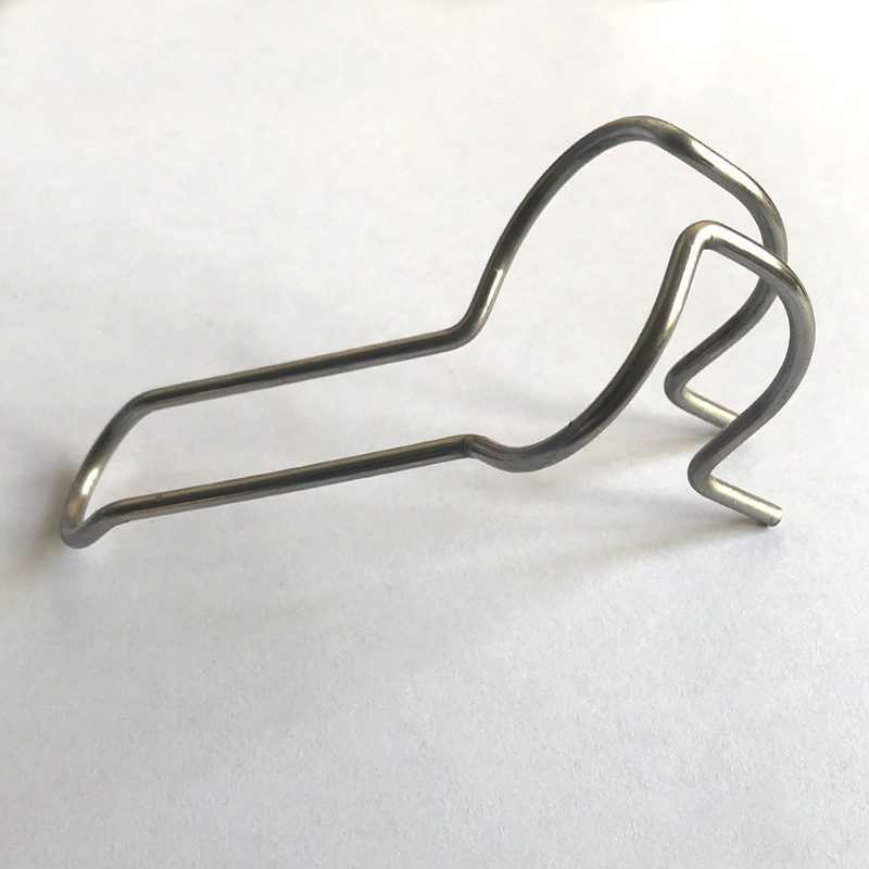 304 stainless steel wire is flattened, steel wire is bent into shape, and the special-shaped iron wire is baked and painted as a handicraft, which is durable details Picture