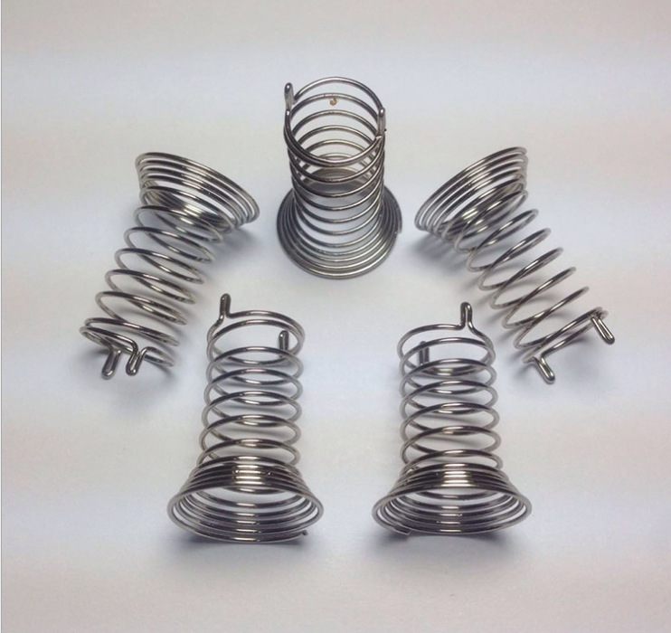 The small-diameter metal variable diameter alloy mechanical compression spring with unequal intercept and non-standard telescopic compression spring are durable undefined