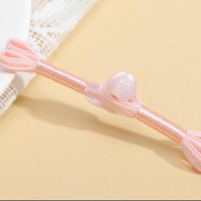 国潮 定制旗袍盘扣中式盘扣服装辅料粉色