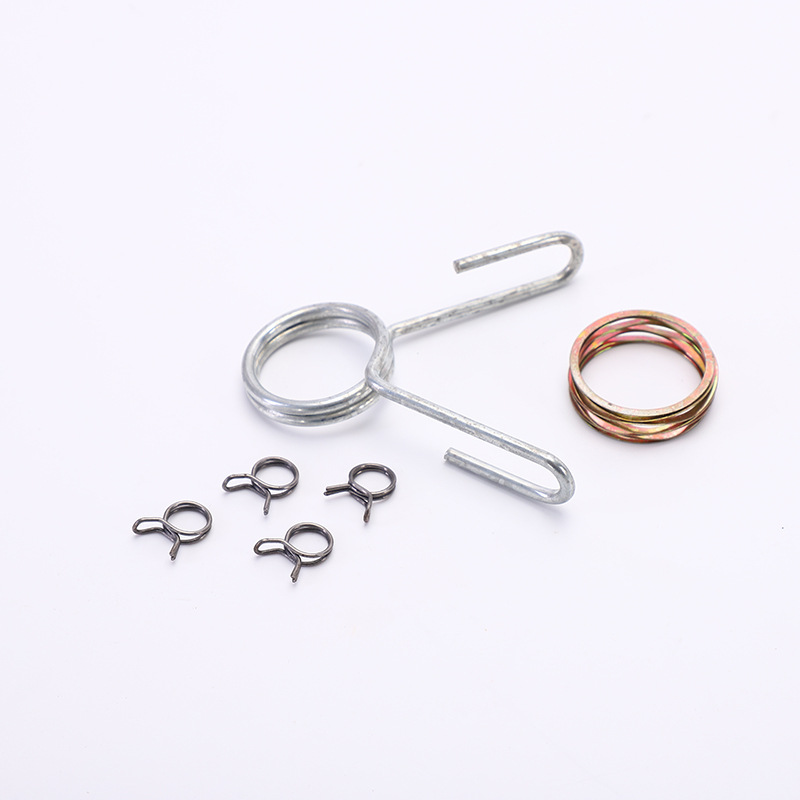 Spring clip barbell retaining spring, special-shaped spring fastening, spring ring clamp, spring stretching, high-strength anti-slip Item Picture