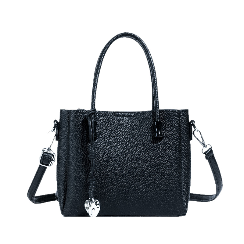 A trendy and high-quality hand-held bucket bag for women 2025, a new versatile solid color casual and stylish single-shoulder crossbody bag Item Picture