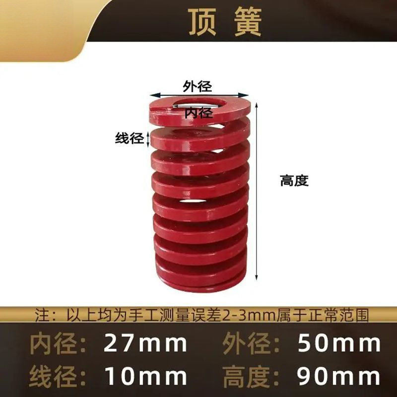 A comprehensive collection of parts for straightening oil cylinder hydraulic return high-elasticity top spring steel bar cutting machine undefined