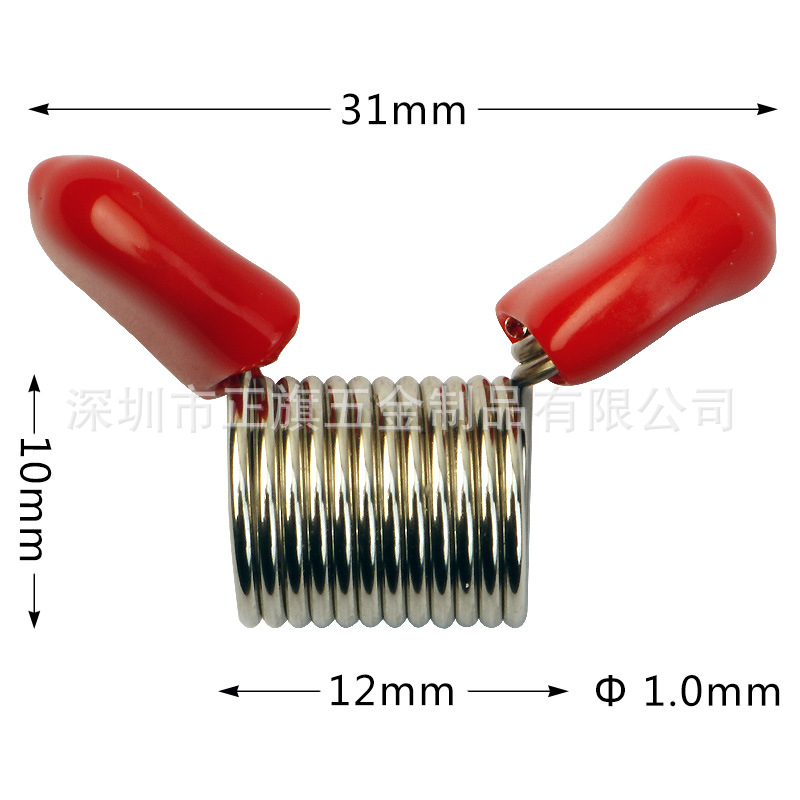 Handmade DIY small tools with perforated colored plastic beads, stopball springs, string stopball springs, stopball rope clamping springs are in stock undefined