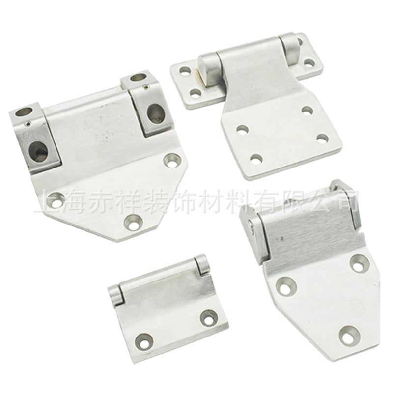 Stainless steel heavy equipment hinges, thickened hinges, industrial equipment generator door hinges, box cabinet precision cast heavy hinges Item Picture