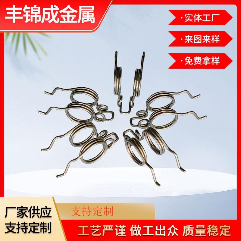 Shenzhen spring manufacturer's stainless steel wire formed special-shaped battery 304 top rod with high compression elasticity Specification drawing