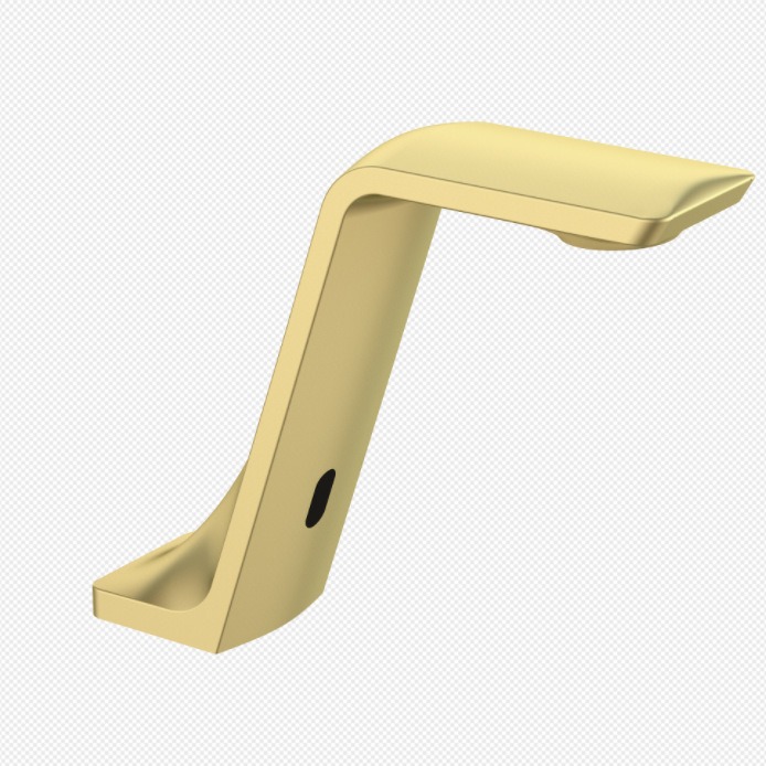 Household balcony Desi infrared sensor washbasin, washbasin faucet, all-copper single-cooling washbasin faucet, project payment Specification drawing