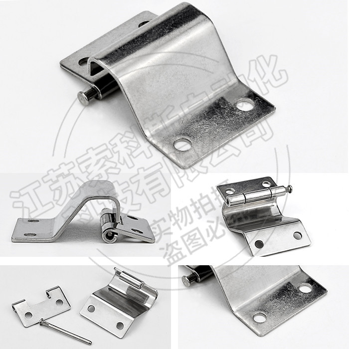 304 stainless steel hinge hidden load-bearing weldable concealed hinge inner door hinge bow-shaped door hinge C-4026S details Picture