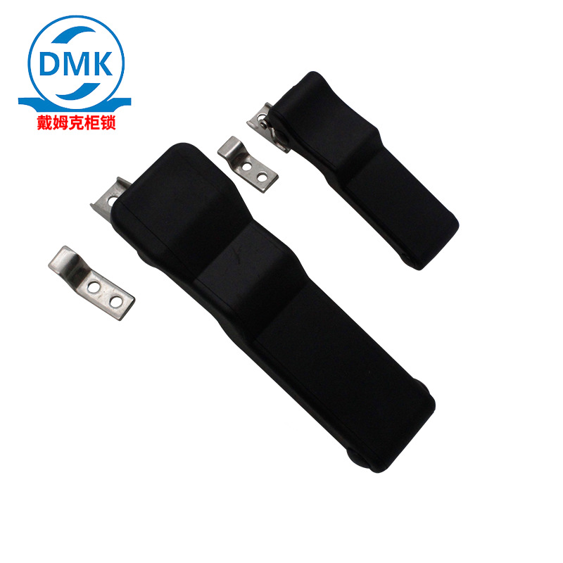 Damke DK609 plastic snap black nylon stainless steel buckle hidden concealed equipment cabinet door fixing buckle details Picture