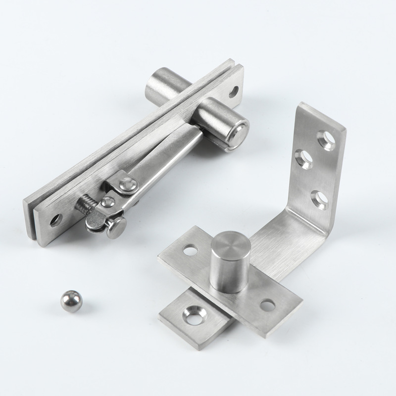 Wholesale of 360-degree rotating hinges for 304 stainless steel floor and ceiling shafts, positioning door shafts and hidden hinges Specification drawing