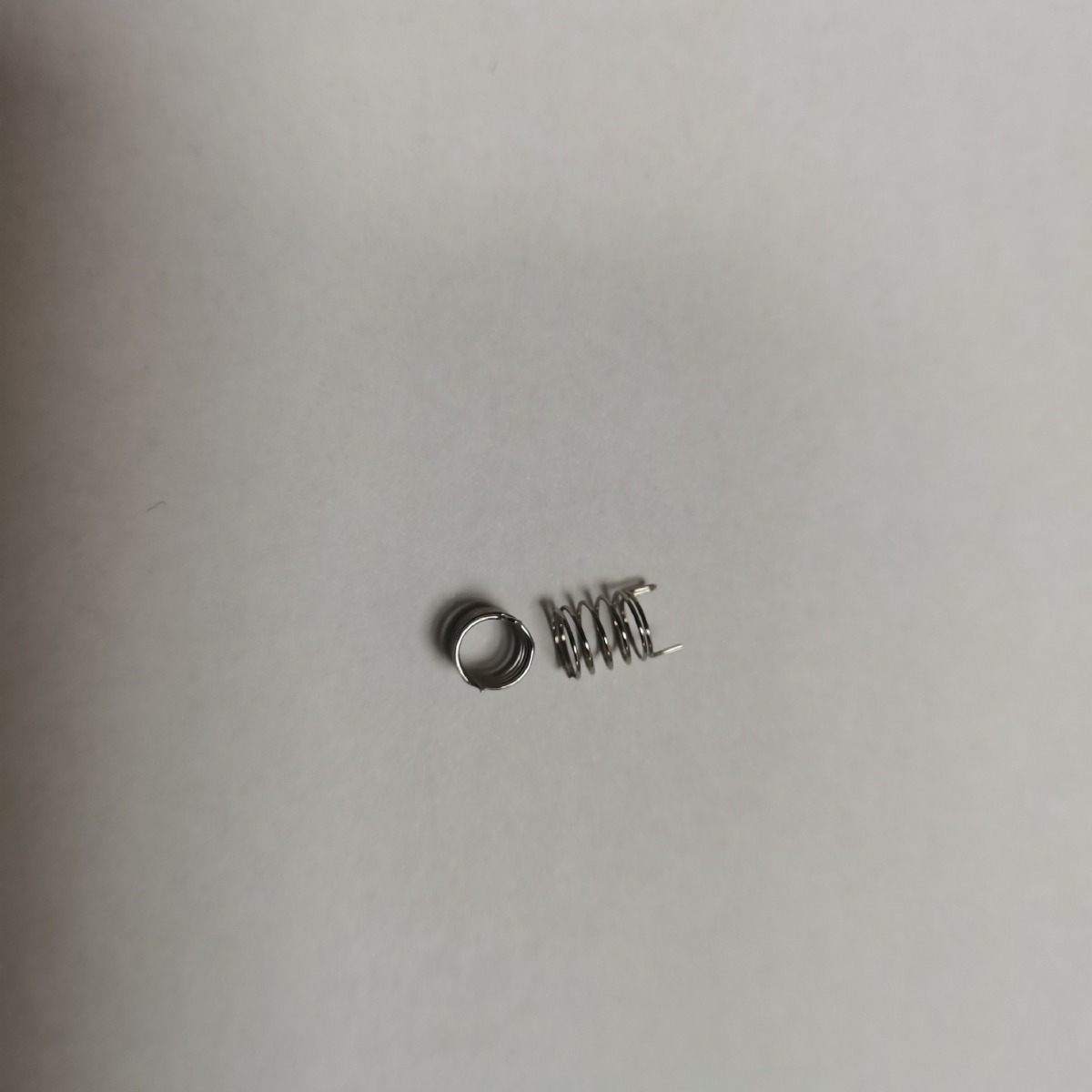 Original manufacturer key spring, touch spring, double-pin key spring, single-pin U, single-pin touch spring Specification drawing