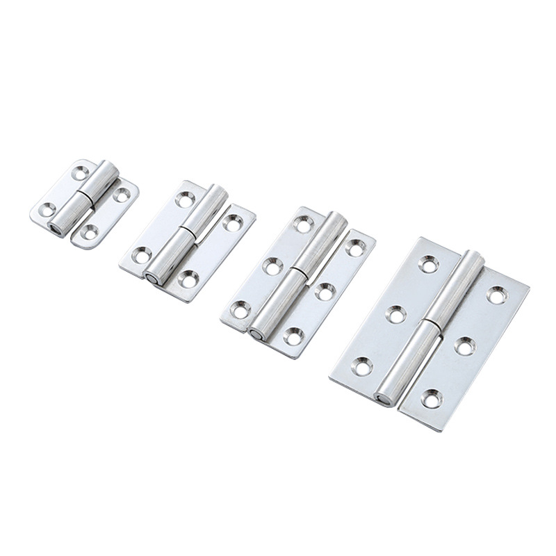Wholesale of 1.5-inch, 2-inch, 2.5-inch and 3-inch 304 stainless steel detachable hinges for industrial doors and Windows Item Picture