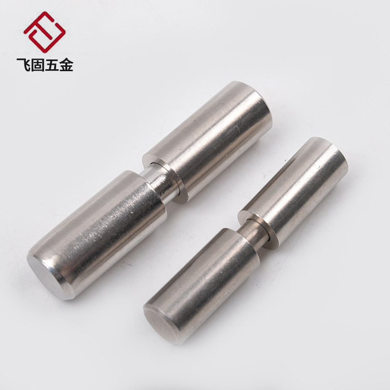 Stainless steel cylindrical hinge hinges 201/304 door shaft explosion hinges welded hinges outer diameter 6/8/10-50 details Picture